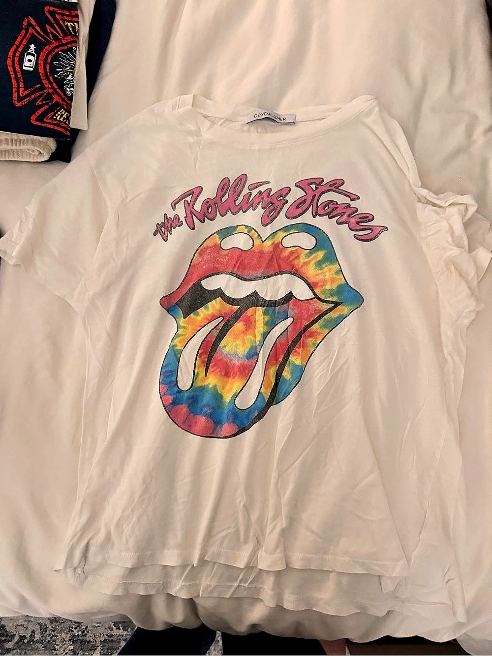Daydreamer The Rolling Stones Bigger Bang Weekend Tee Rainbow